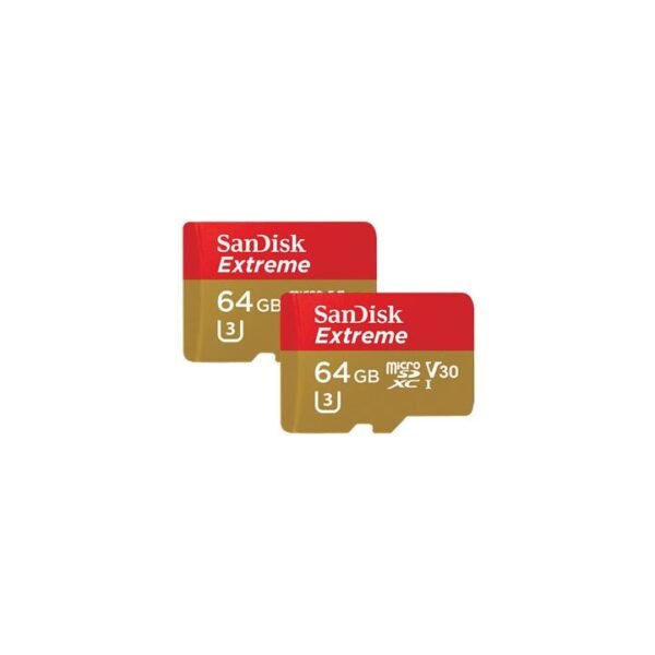 SanDisk Extreme microSDHC 64GB - 2 Stk